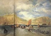 Joseph Mallord William Turner Hastings:Deep-sea fishing (mk31) Sweden oil painting artist